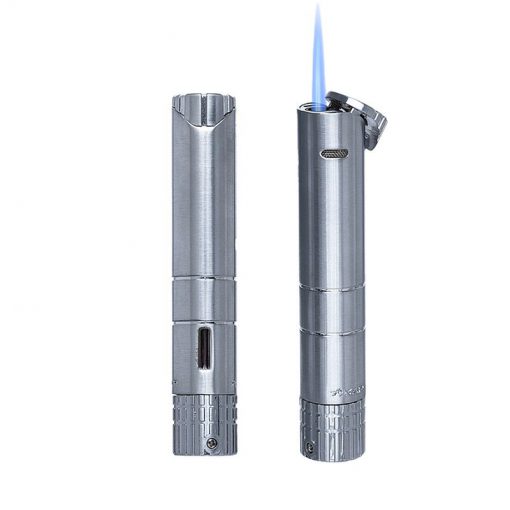 Xikar Turrim Double JetFlame sigaren aansteker silver