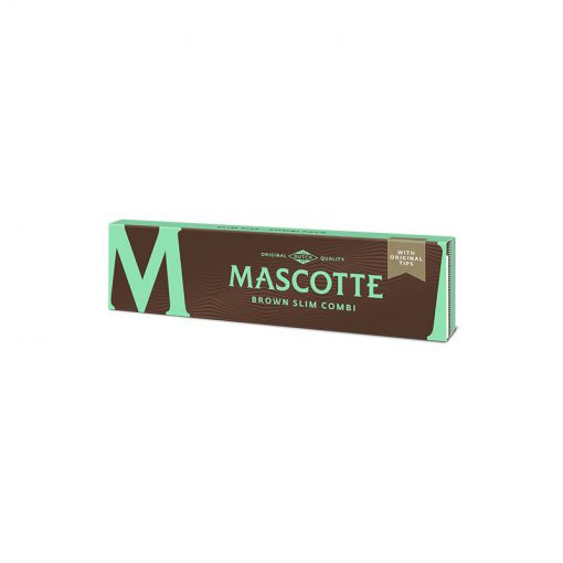 mascotte brown combi slim size witte tips