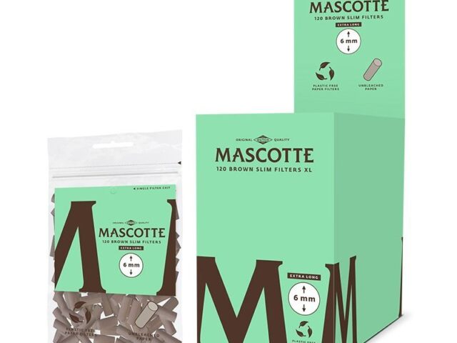 Mascotte Brown XL Slim Paper Filters